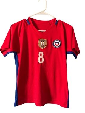Chile Youth Soccer Jersey #8 Vidal